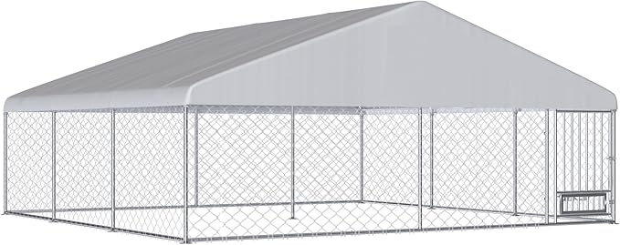 15FTx15FT Outdoor Dog Kennel by Erinnyees
