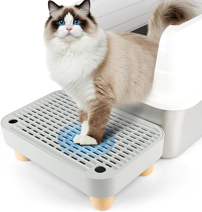 Litter Box Step, Cat Step/Ramp/Catcher by Bartuke