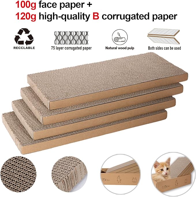 4 Packs in 1 Cat Scratch Pad - Image 3