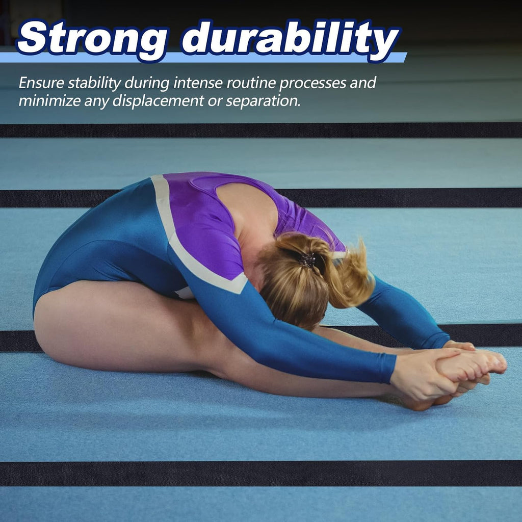 Shappy 42 ft Gymnastics Mat Hook Fastener, 4" Wide Nylon Hook