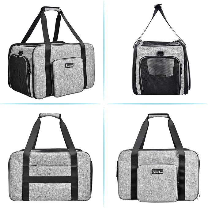 Petmolico Cat Carrier Soft-Sided Pet Bag - Image 3