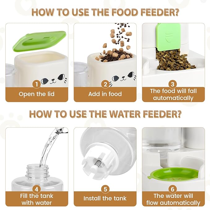 2-in-1 Gravity Pet Feeder & Water Dispenser - Image 6