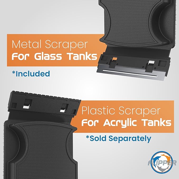 FLIPPER Standard Magnetic Aquarium Glass Cleaner – 2-in-1 Scrubber and Scraper - Image 4