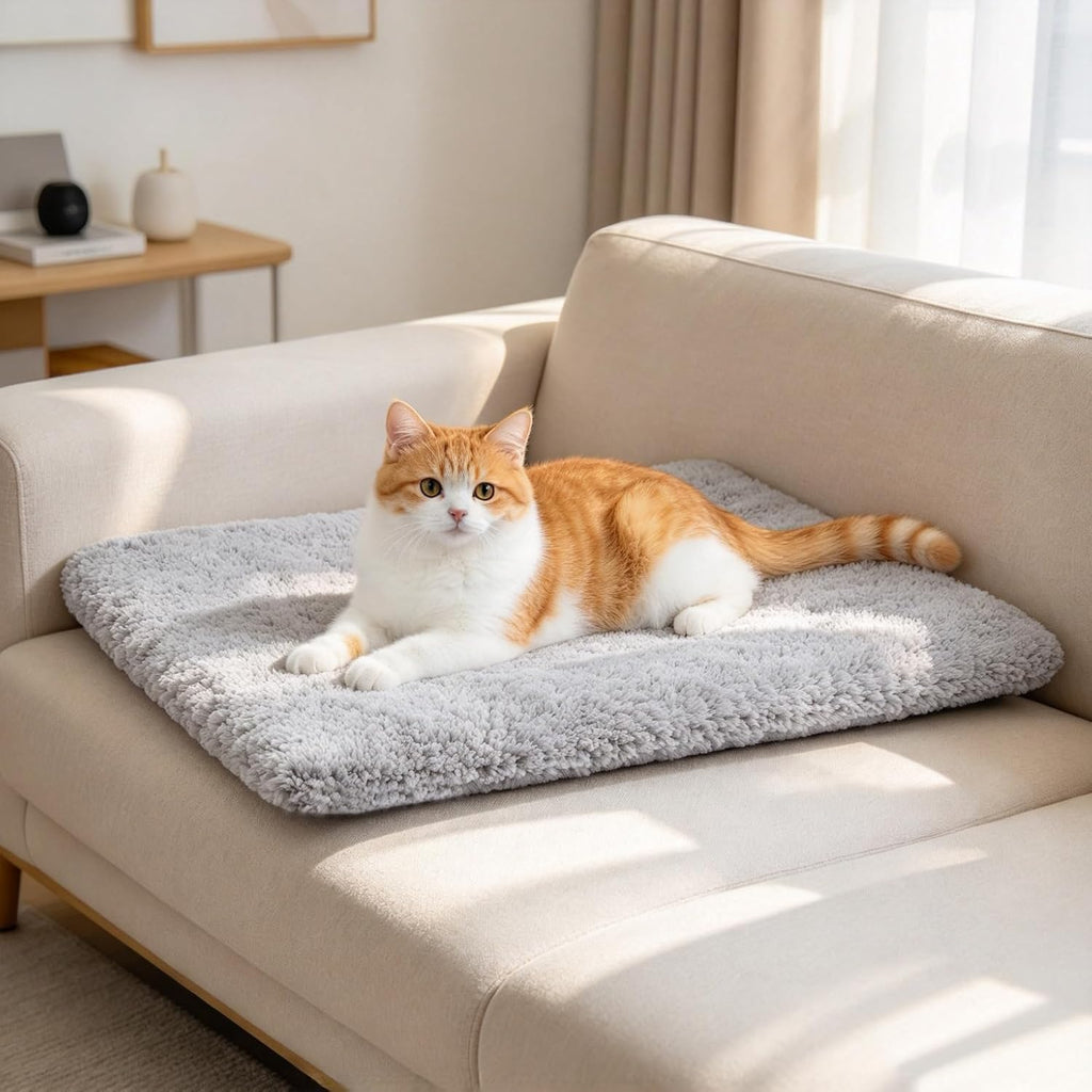 Self Warming Cat Bed, Self Heating Mat for Dog, Extra Warm Thermal Pet Pad