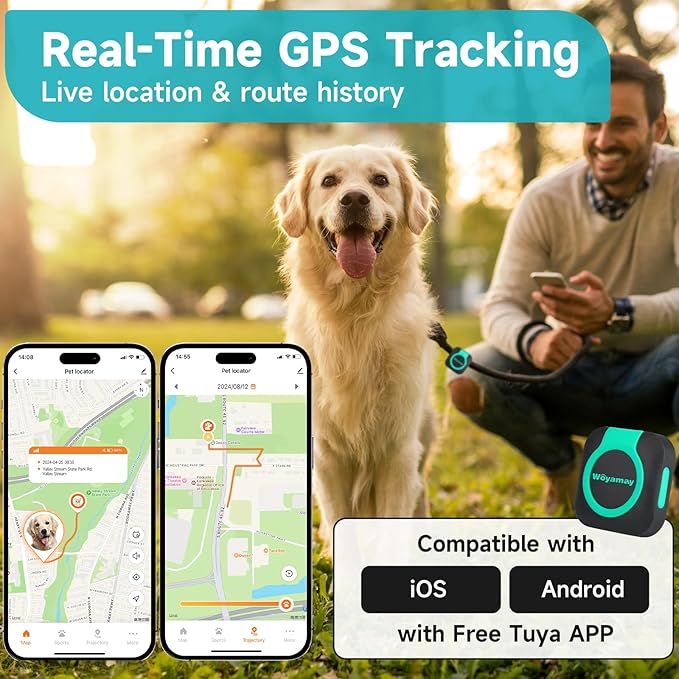 GPS Tracker for Dogs and Cats, Mini Cat & Dog GPS Tracker - Image 3