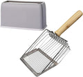 Cat Litter Scoop, Premium Kitty Shovel by Dustnix