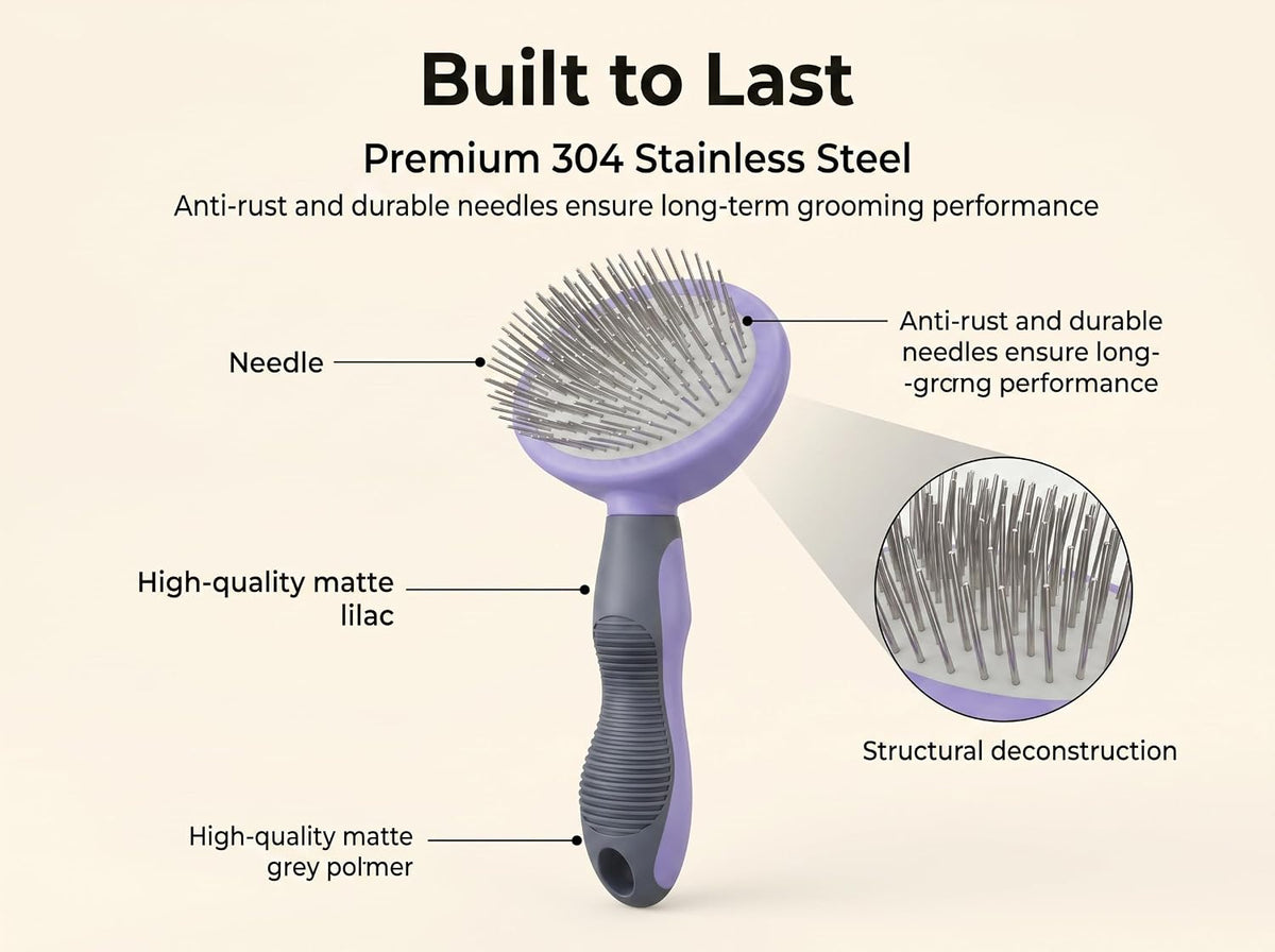 Dog Brush for Shedding, grooming tools suitable for dogs