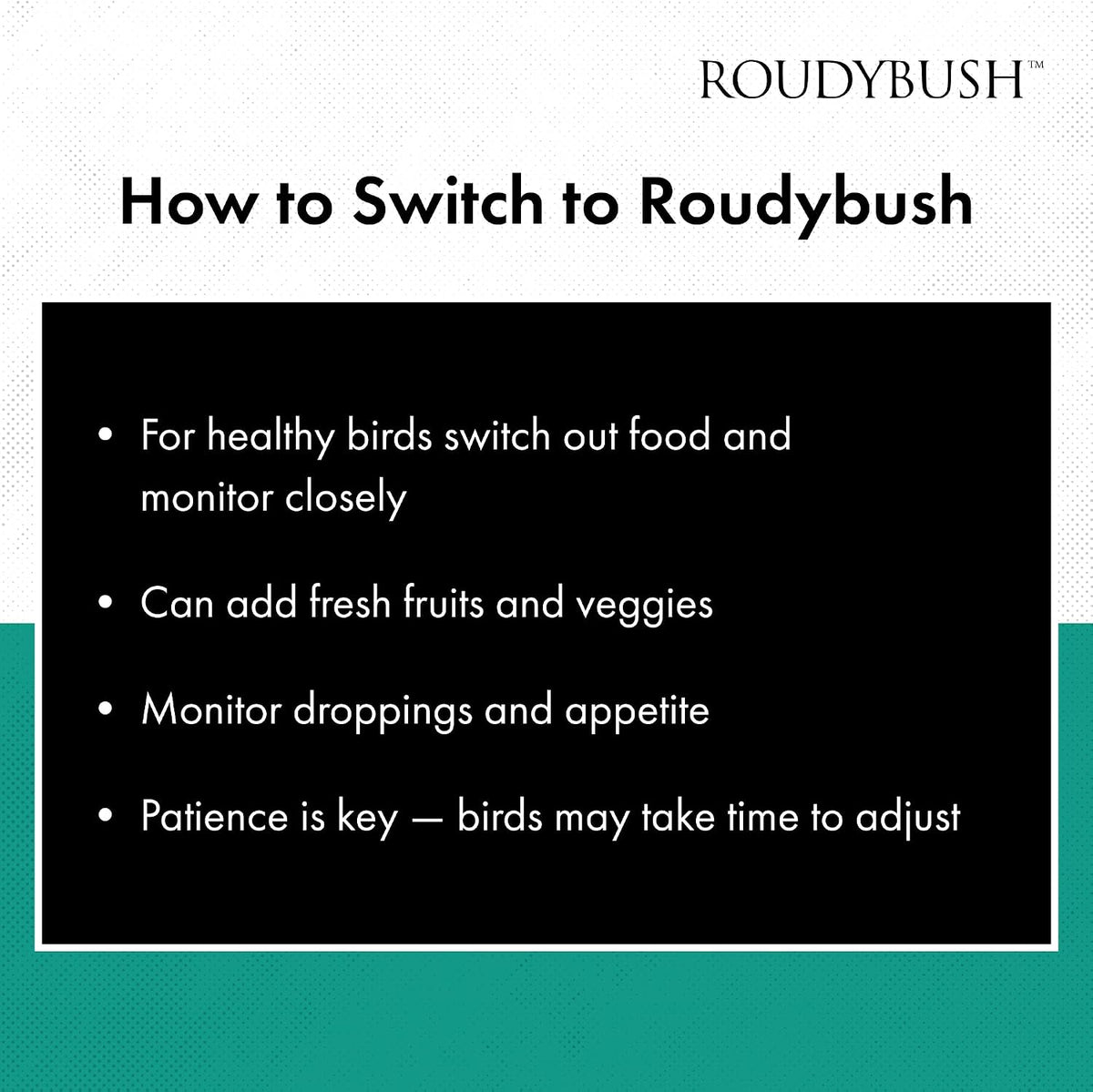 RoudyBush Daily Maintenance Food for Birds - Scientifically Formulated Bird Feed - Bird Food Pellets w/Corn, Wheat, Soy & More - Nutritious & Healthy Feed for Birds (Mini, 22oz)