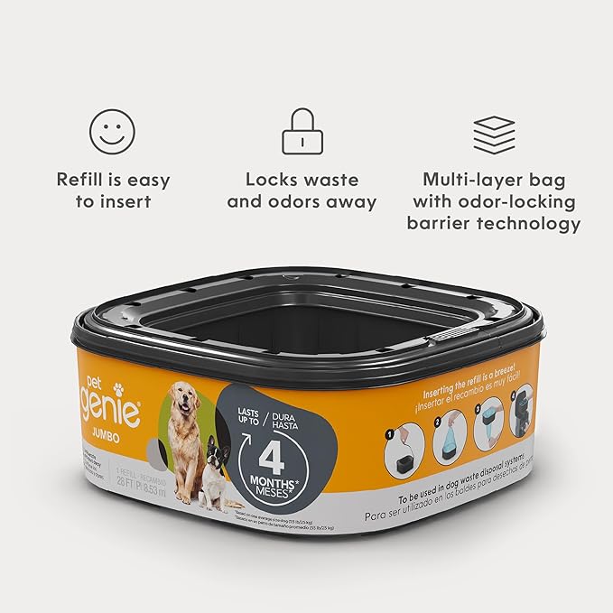 Pet Genie – Jumbo refill 1-pack – Up to 4 months of supply - Image 3