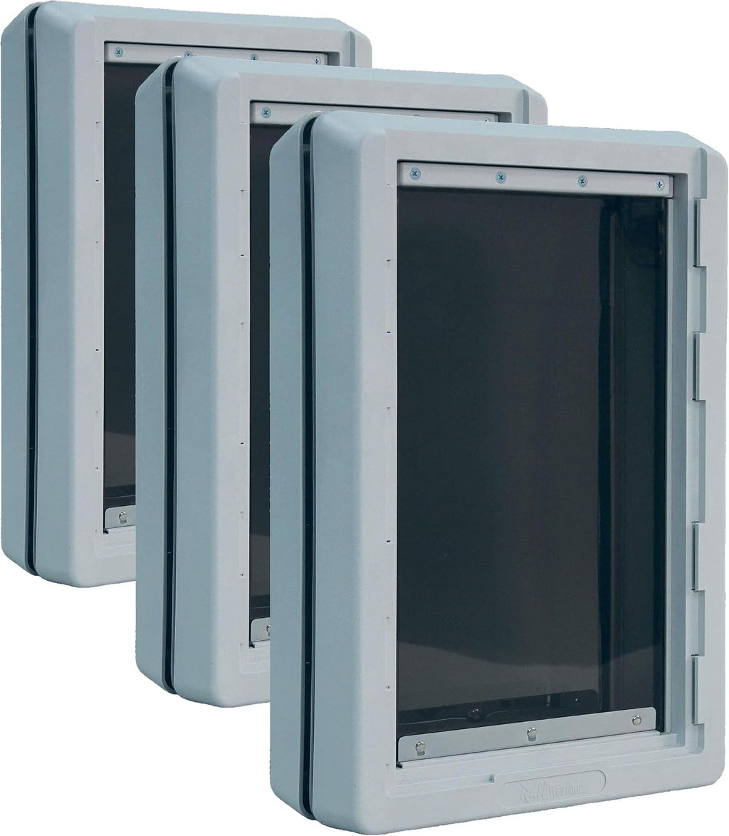 Ideal Pet Products Designer Series Ruff-Weather Pet Door, Large