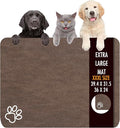 Dog Food Mat, 39.4"x31.5" Largest Absorbent Dog Mat by yuzshin