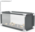 Chicken Brooder Box 10.6 cu ft (47.2" x 19.7" x 19.7") – Stainless Steel Frame & Waterproof Oxford Fabric, Portable Indoor Brooder for Up to 15 Baby Chicks, Ducklings, Quail, Easy Assembly