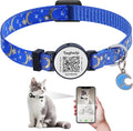 Breakaway Cat Collar with QR Code ID & Modifiable Profile, Upgraded Reflective by Taghelp