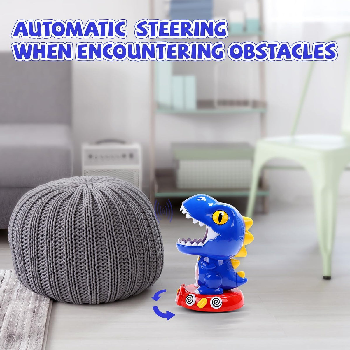 EagleStone Movable Dinosaur Shooting Toys for Kids with Spay & Auto Score