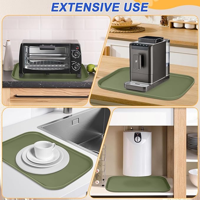 Silicone Pet Feeding Mat with Raised Edge - Image 8