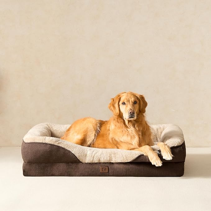 EHEYCIGA Orthopedic XL Dog Bed for Large Sized Dog, Waterproof Liner & Washable - Image 8