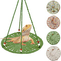 Reptile Hammock Swing Bearded Dragon Guinea Pig Rest Bed Habitats Supplies Climbing Terrarium for Lizard Leopard Gecko Parrots Parakeet Cockatiel Rats Snake Hamster Squirrel Chameleon Small Birds