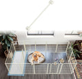 FXW Divider Connectors, Dog Playpen Accessories, 2 Pack, White