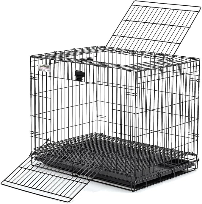 MidWest Homes for Pets Small Wabbitat Rabbit Cage, Grid Mesh Floor, Removable by MidWestHomesForPets