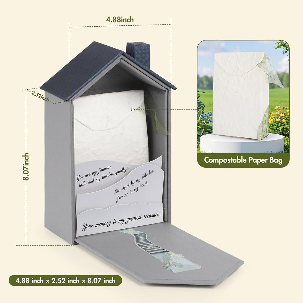 Pet Urn for Cat Dog Urns for Ashes Keepsake, Memorial Gifts for Loss Of Dog