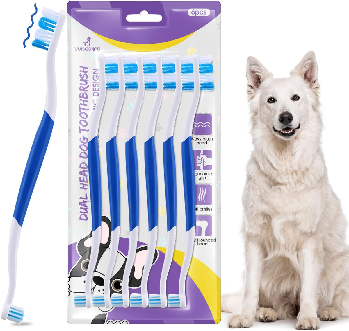 Dog Toothbrush+Food Grade Cat