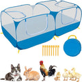 Small Pet Animals Playpen, Cage Tent Enclosure Large Chicken Run Coop by Ineariu