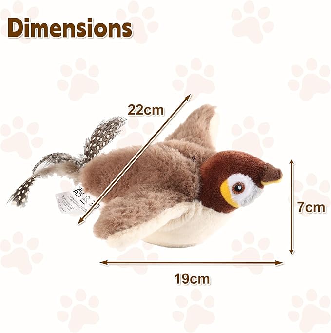 Chirping Bird Cat Toy - Image 8