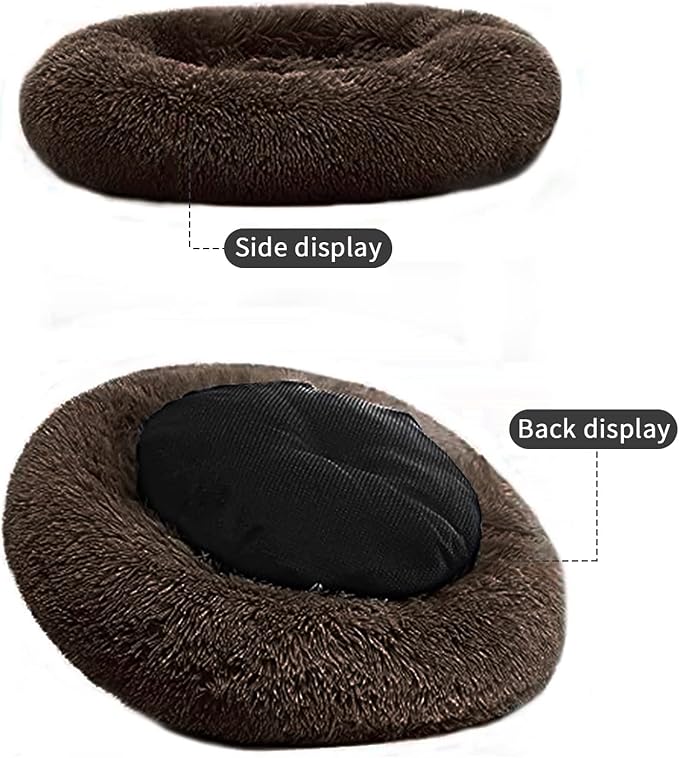Nisrada Dog Bed for Small Medium Large Dogs, 24 inch Calming Dogs Bed, - Image 4