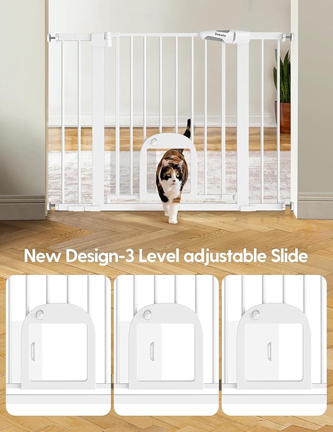 Babelio 36" Tall Upgraded Baby Gate - Image 3