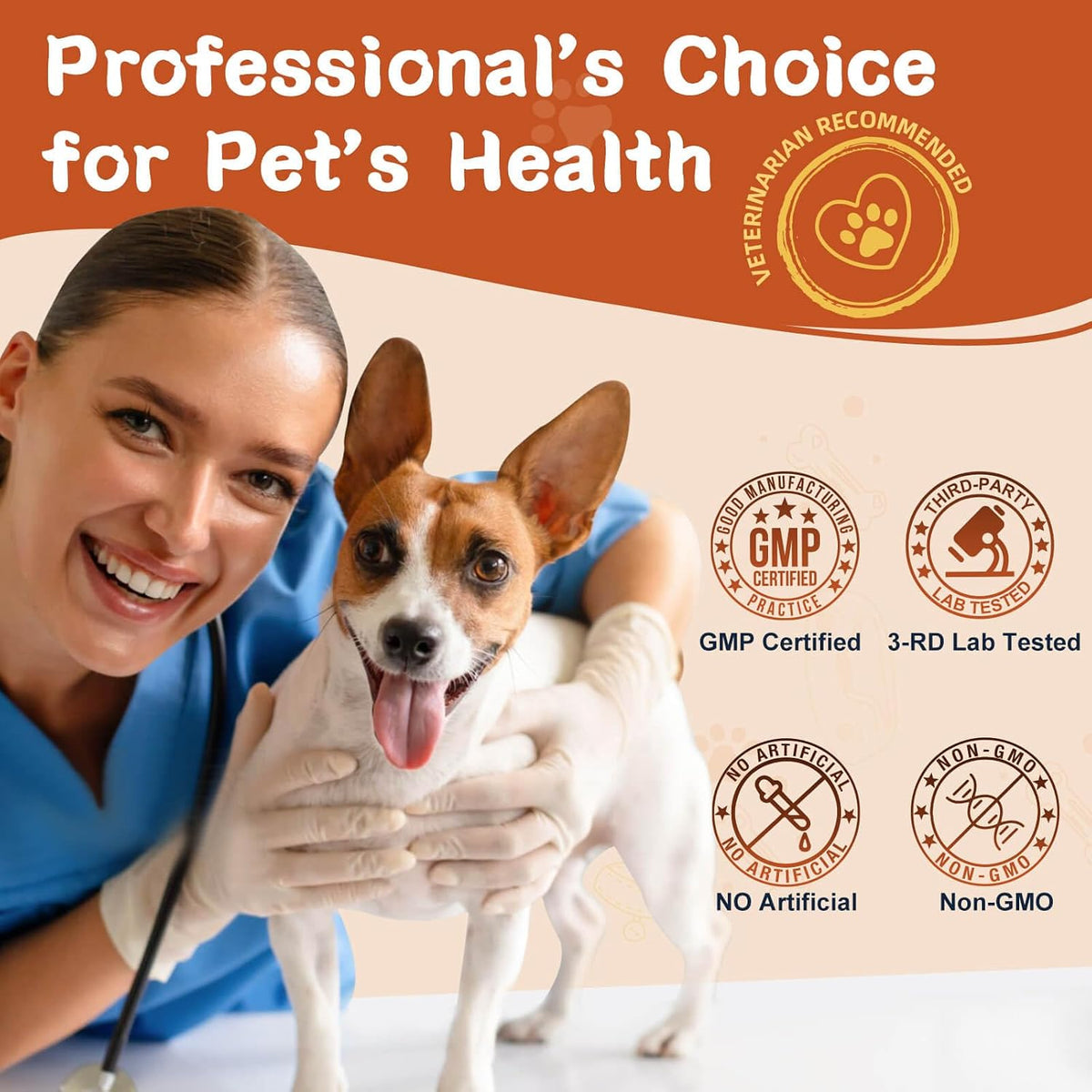 ZEBORA Probiotics for Dogs, Digestive & Itch Relief, 120 Chews