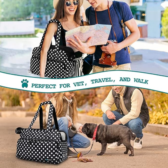 PetAmi Small Dog Purse Carrier, Soft-Sided Pet Carrier Bag - Image 7