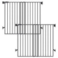 Babelio Baby Gate for Stairs, Kitchen & Doorways, No Bottom Bar| Easy Install| by BABELIO