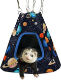 Guinea Pig Hideout Ferret Hammock, Tough Chow Mat Material, Easy to Clean, Suitable for Small Pets