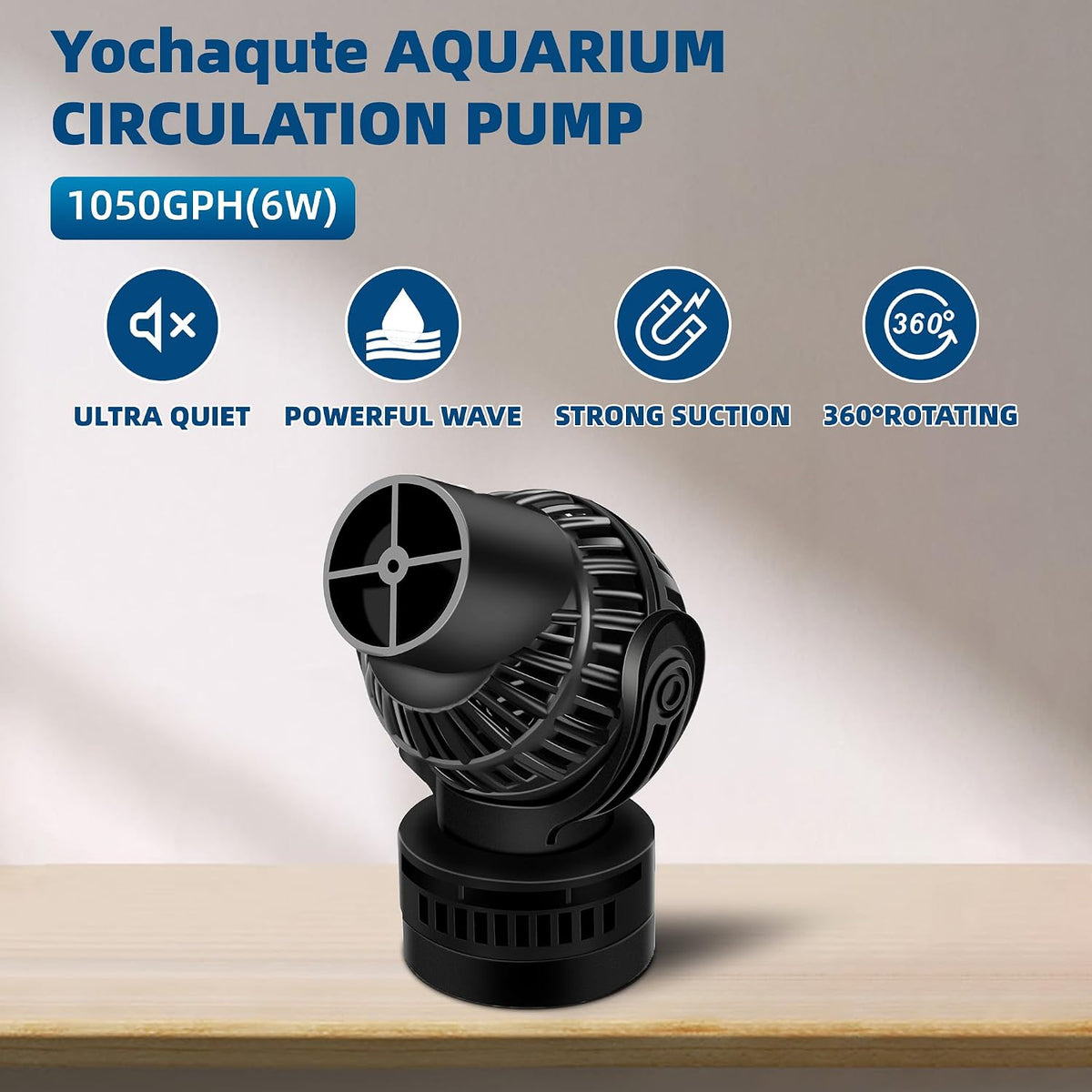 Wave Maker for Aquarium Powerhead: 1060GPH Wavemaker