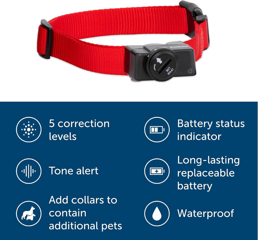PetSafe Wireless Pet Containment System Receiver Collar with Extra Battery