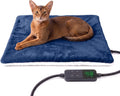 Rest-Eazzzy Pet Heating Pad for Cats,Waterproof,Anti-Bite Timer Warming Mat