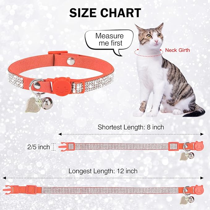 Rhinestone Cat Collar Breakaway - Image 4