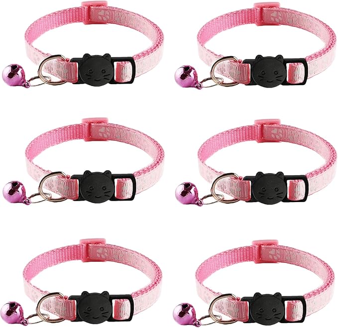 6 Pack Breakaway Cat Collar by Unknown