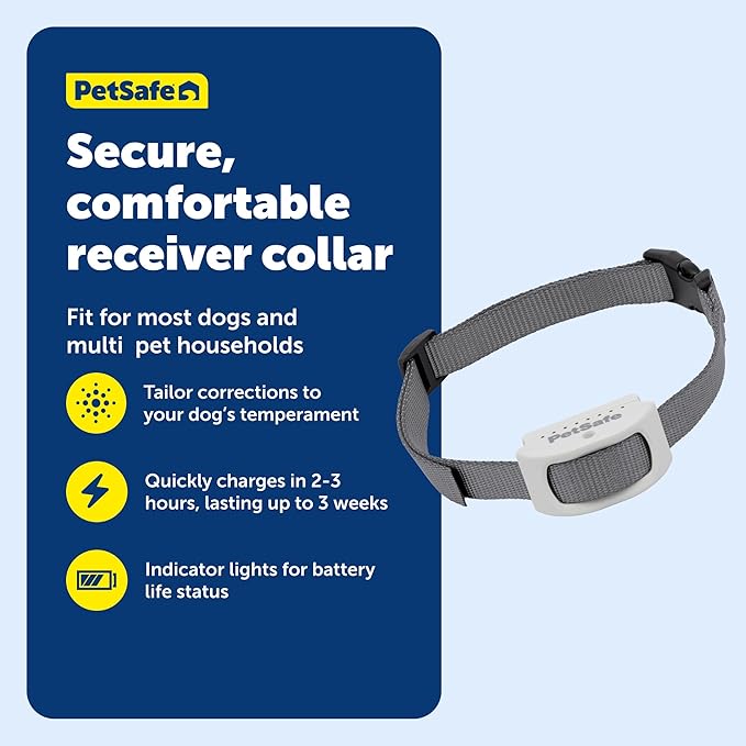 PetSafe Classic In-Ground Fence Rechargeable Receiver Collar for Dogs and Cats - Image 4