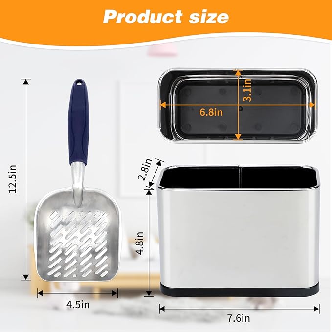 Heavy-Duty Cat Litter Scoop - Image 4