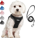 PetiFine Step in Small Dog Harness and Leash Set, Breathable All Weather Air by PetiFine