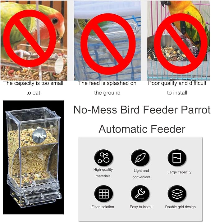 No Mess Bird Feeder, Bird Feeder - Image 6