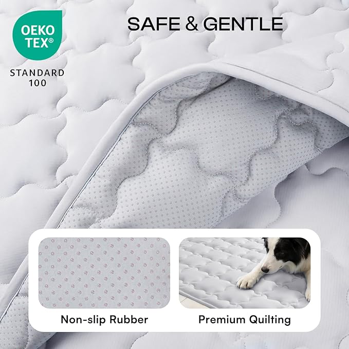 Luciphia Premium Dog Cooling Mat Non-Slip Q-MAX>0.5 Self-Cooling Pad - Image 4