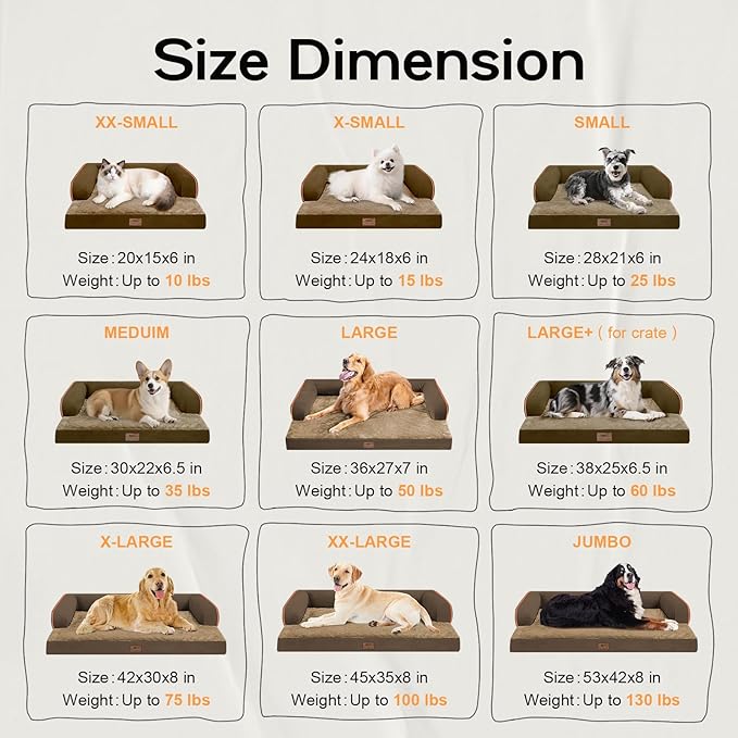 Small Dog Bed Waterproof Orthopedic Dog Beds - Image 2