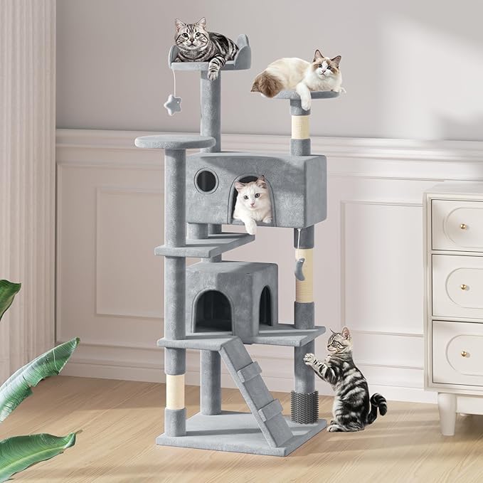 MoNiBloom 60 Inch Cat Tree Tower - Image 3