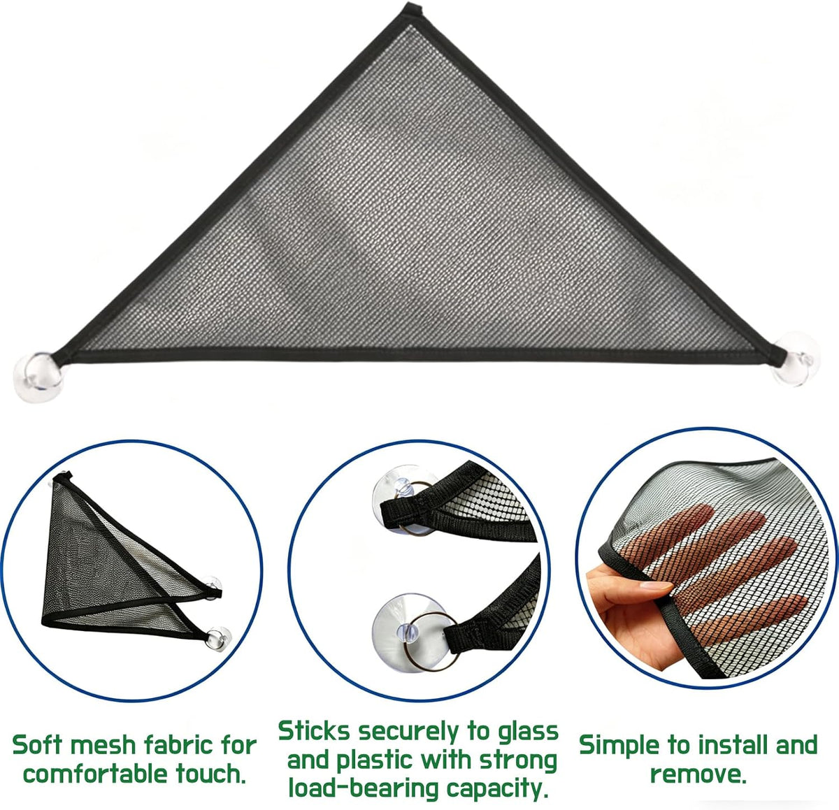 Snake Climbing Rings with Hammock, Reptile Enrichment Toys for Snakes