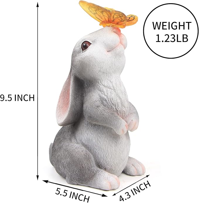 Garden Statue Outdoor Decor-Rabbit - Image 7