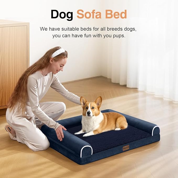Small Dog Bed Orthopedic Washable: Beds Bolster Small Sized Dogs Bed Egg Crate - Image 3