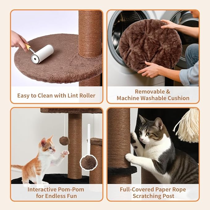 64 in Heavy Duty Cat Tree, Cat Tower - Image 8