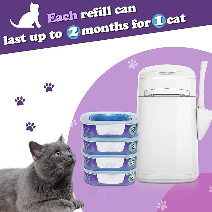 Double Pack Cat Litter Refills by AMAZINK Compatible - Image 3